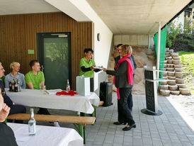 Einweihung der Katholischen Kindertagesstätte St. Vinzenz 2023 (Foto: Karl-Franz Thiede)